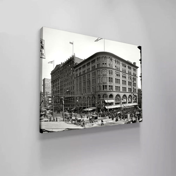 Market Street & 8th Street Gimbels Building, Philadelphia, 1905