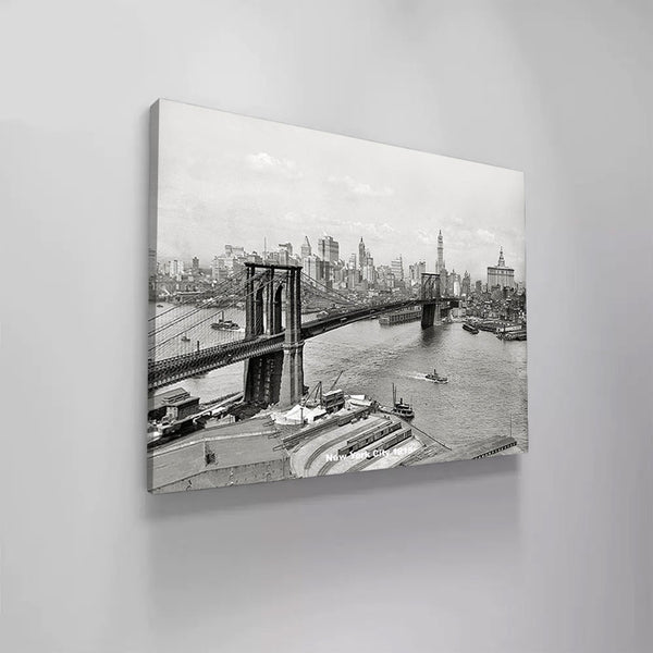 Brooklyn Bridge, New York City, 1915