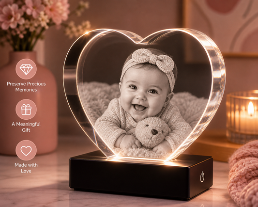 3D Crystal Heart