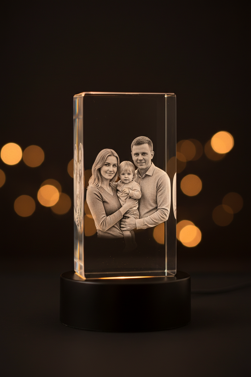 3D Crystal Rectangle