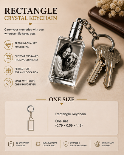 Rectangle Keychain