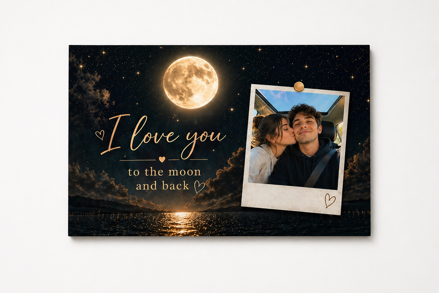 Couple Love Custom Canvas Print