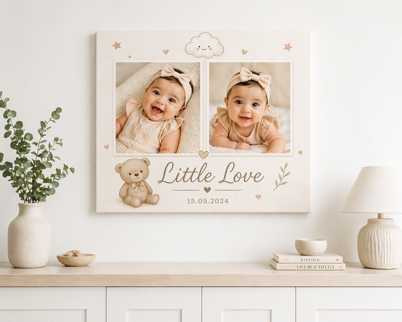 Birthday Custom Canvas Print