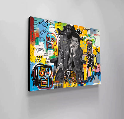 Jean-Micheal Basquiat 2025 Modern Pop Art Canvas