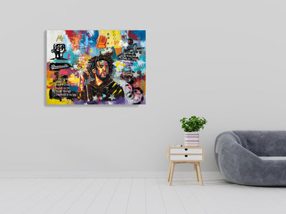 J cole Artist 2025 Pop Art Canvas Print