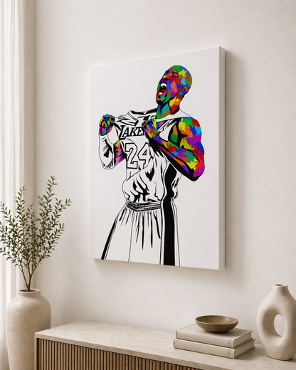 Kobe Bryant Canvas Print