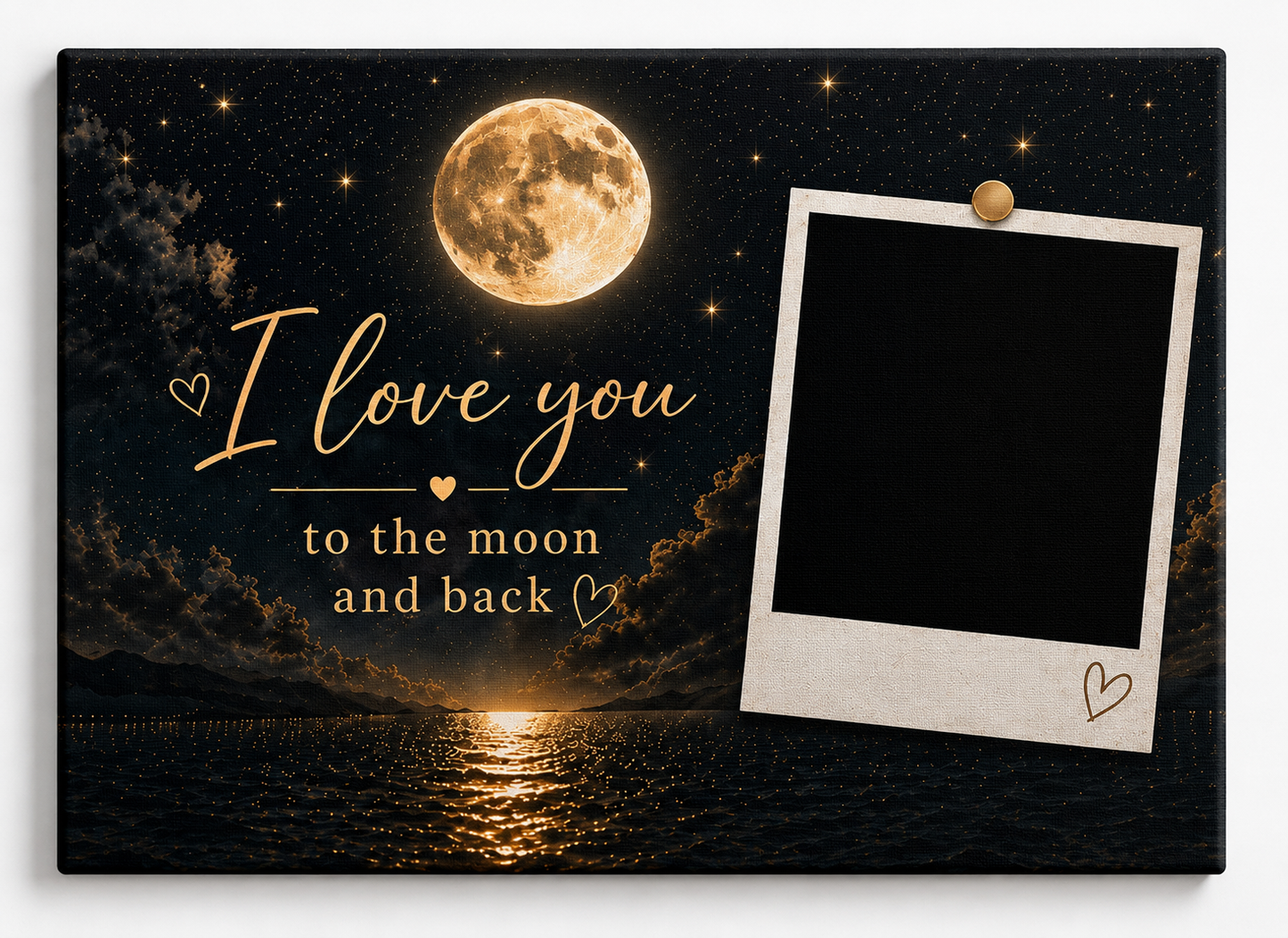 Couple Love Custom Canvas Print