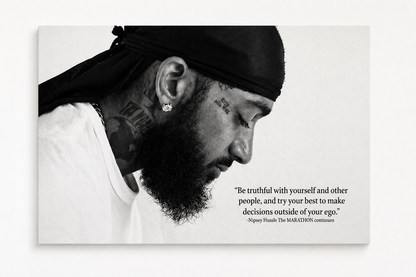 Nipsey Hussle Canvas Print