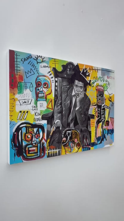 Jean-Micheal Basquiat 2025 Modern Pop Art Canvas