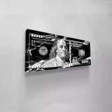 100 Dollar bill (B/W)