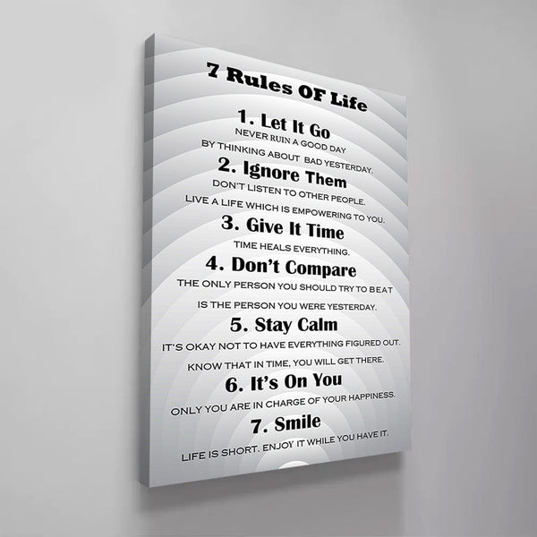 7 Rules Of Life