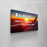 Travel - Money Returns Time Does Not Artwork