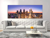 Philadelphia City, Sunset Skyline