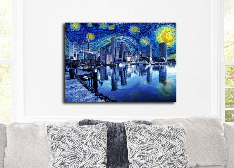 Boston Starry Night