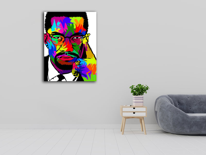 Malcom X Multi-Color