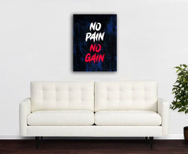 No Pain No Gain Art